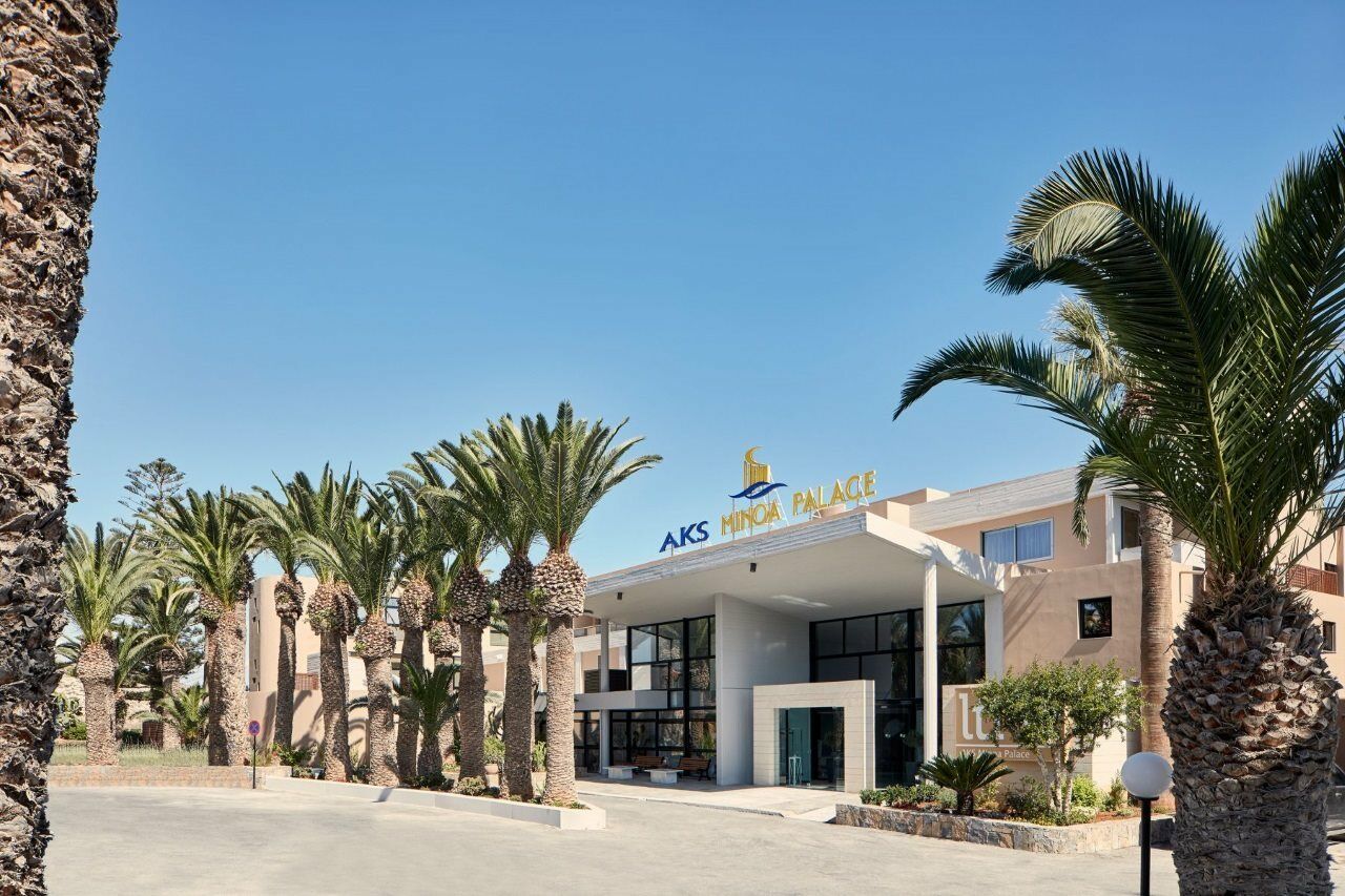 Aks Minoa Palace (Adults Only) Karteros Esterno foto